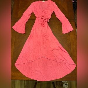 Billabong Coral High Low Dress